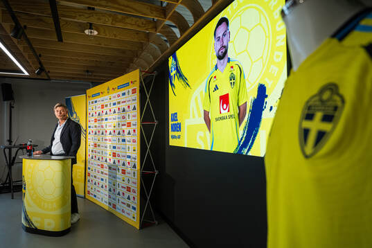 Jon Dahl Tomasson, head coach of the Swedish men's national