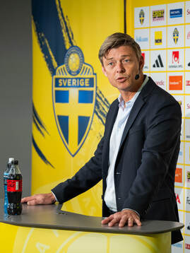 Jon Dahl Tomasson, head coach of the Swedish men's national