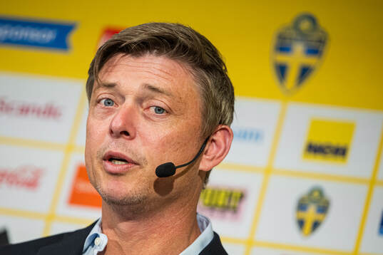 Jon Dahl Tomasson, head coach of the Swedish men's national