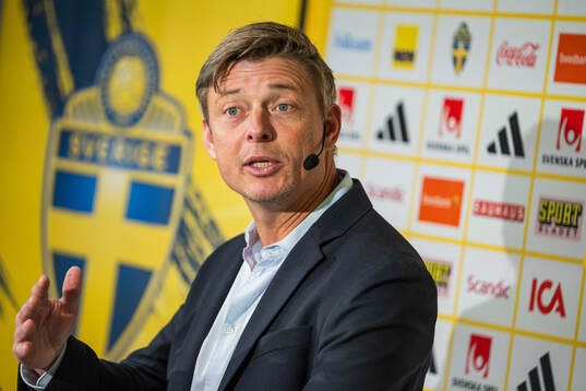 Jon Dahl Tomasson, head coach of the Swedish men's national
