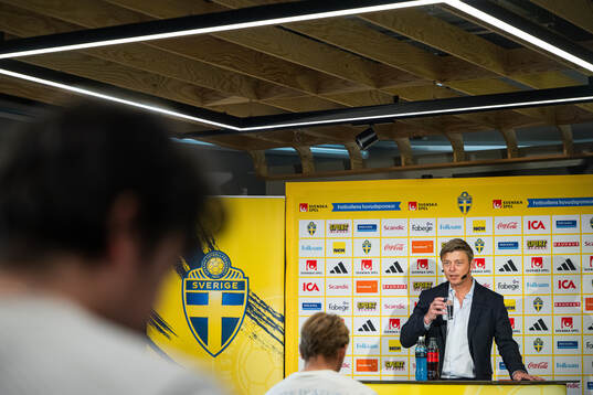 Jon Dahl Tomasson, head coach of the Swedish men's national