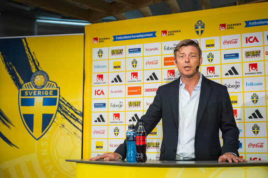 Jon Dahl Tomasson, head coach of the Swedish men's national