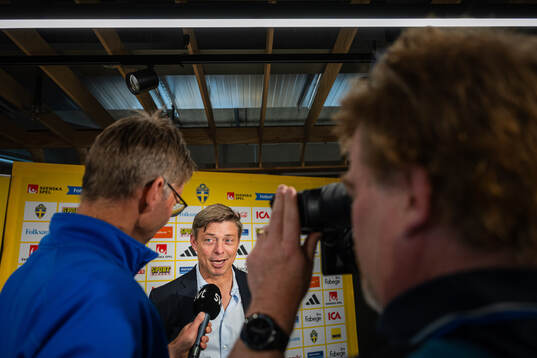 Jon Dahl Tomasson, head coach of the Swedish men's national