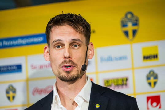 Daniel Bäckström, head coach of the Swedish under-21