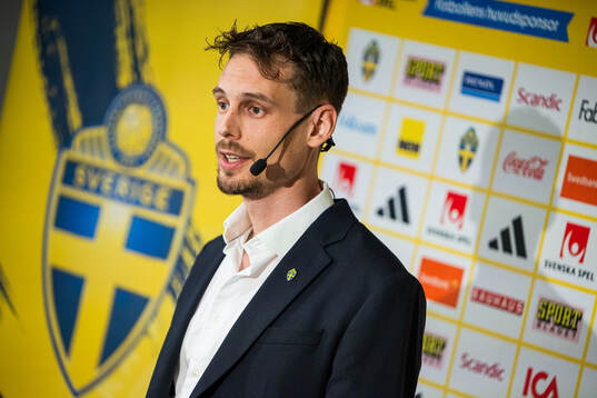 Daniel Bäckström, head coach of the Swedish under-21