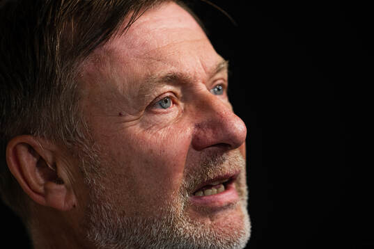 Head coach Peter Gerhardsson of the Swedish women's