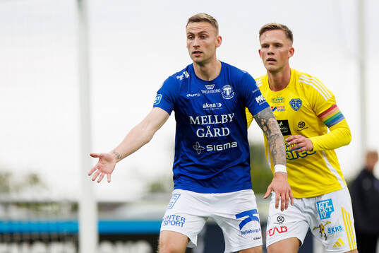 Trelleborgs Filip Bohman och Falkenbergs Tim Stålheden