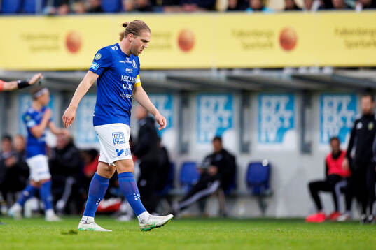 Trelleborgs Charlie Weberg deppar