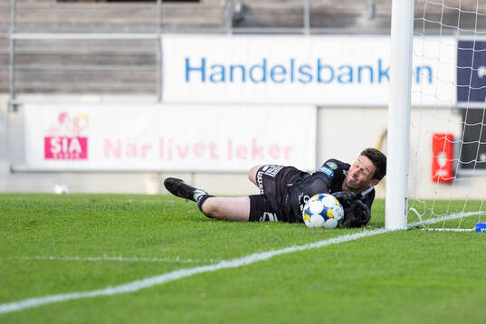 Trelleborgs målvakt Andreas Larsen
