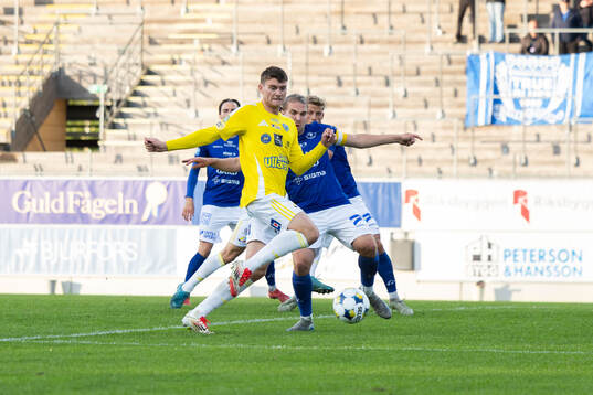 Falkenbergs Albin Andersson och Trelleborgs Charlie Weberg