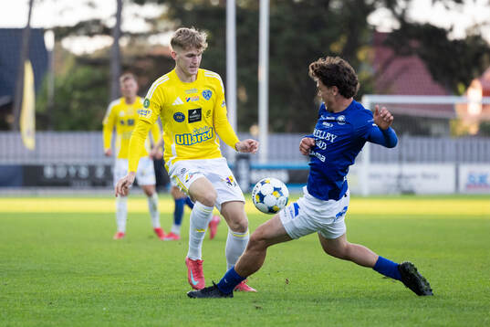Falkenbergs Hampus Källström och Trelleborgs Viktor