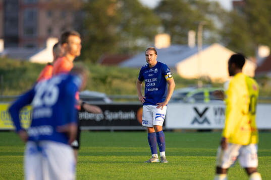 Trelleborgs Charlie Weberg deppar