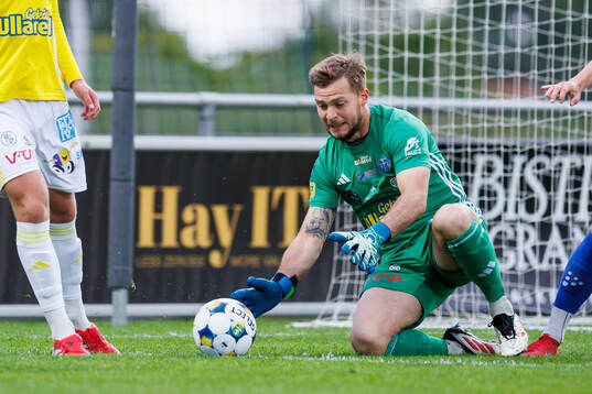 Falkenbergs målvakt Anton Andersson