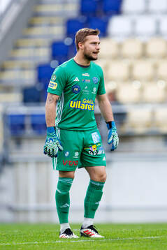Falkenbergs målvakt Anton Andersson