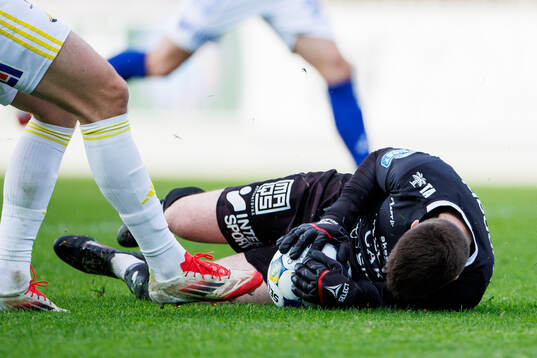 Trelleborgs målvakt Andreas Larsen