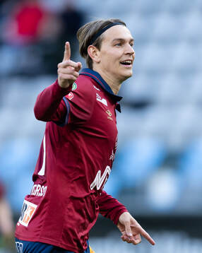Örgrytes Noah Christoffersson jublar