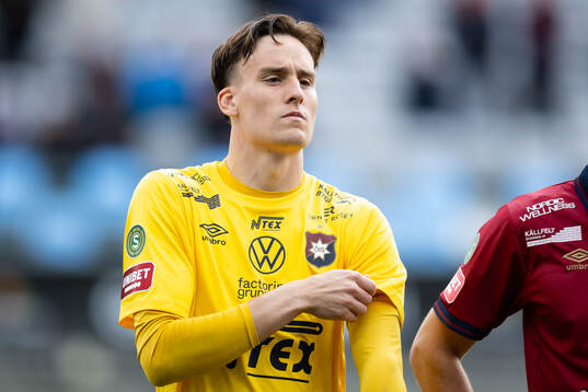 Örgrytes målvakt Hampus Gustafsson