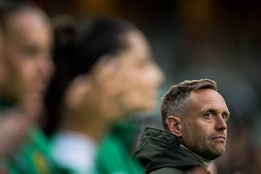 Hammarbys tränare Martin Sjögren