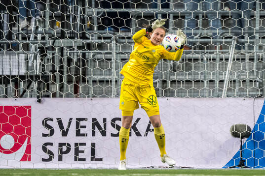 Hammarbys målvakt Anna Tamminen