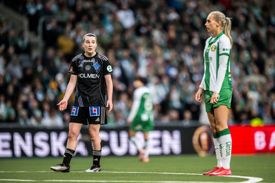 IFK Norrköpings Carrie Jones deppar