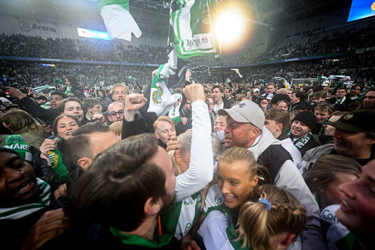 Hammarbys Smilla Holmberg jublar