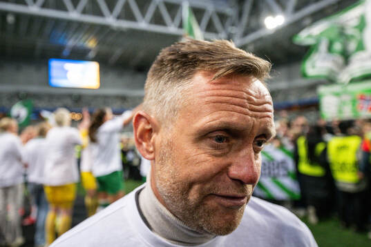 Hammarbys tränare Martin Sjögren