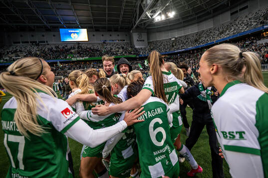 Hammarbys Ellen Wangerheim, Stina Lennartsson, Asato