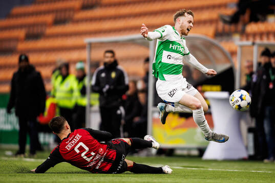 Östersunds Christian Enemark och Västerås Victor