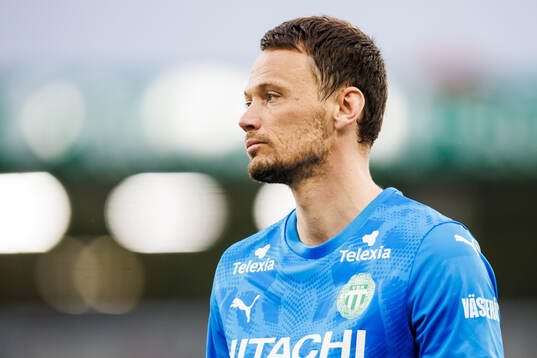 Västerås målvakt Anton Fagerström