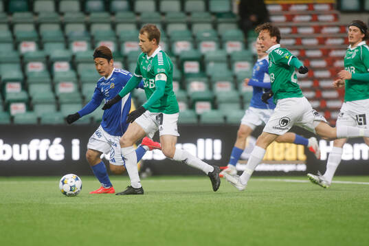 GIF Sundsvalls Taiki Kagayama och Brages Alexander