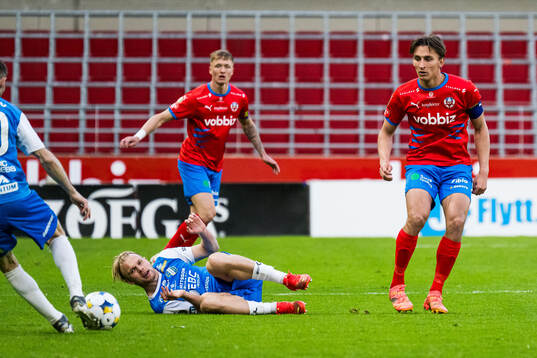 Oddevolds Linus Tornblad och Helsingborgs Wilhelm Nilsson
