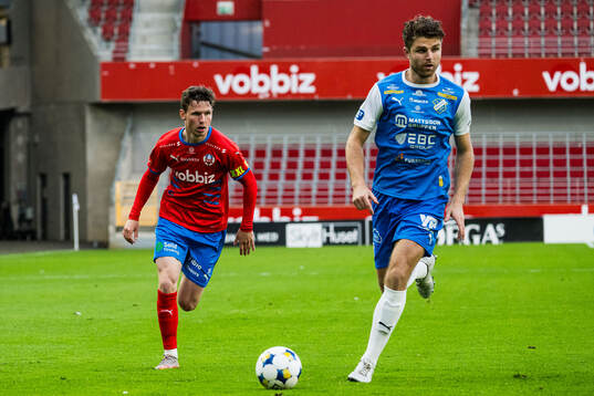 Helsingborgs Max Svensson och Oddevolds Erik Hedenquist