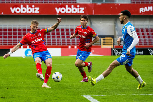 Helsingborgs Marcus Gudmann och Wilhelm Loeper