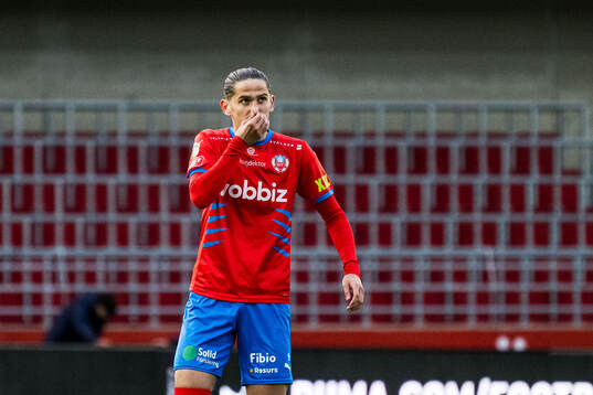 Helsingborgs Ervin Gigovic deppar