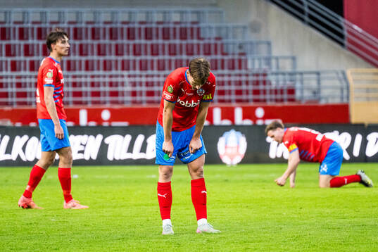 Helsingborgs Lukas Kjellnäs deppar