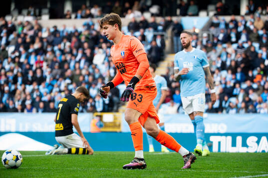 Malmö FFs målvakt Melker Ellborg