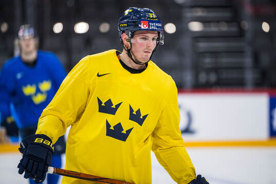 Isac Lundeström of Sweden at a practice session