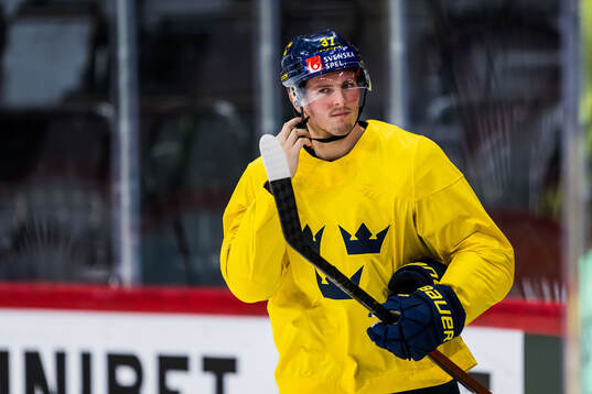 Isac Lundeström of Sweden at a practice session