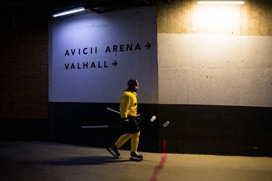Bläddra bland fler bilder av 2025 IIHF Ice Hockey World Championship, day 13, Sweden, Morning skate
