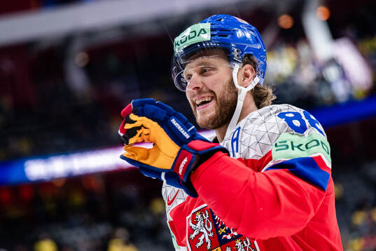 David Pastrnak of Czech Republic