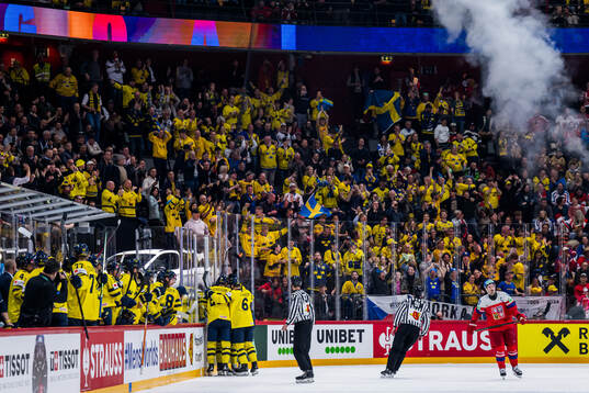 Leo Carlsson of Sweden celebrates