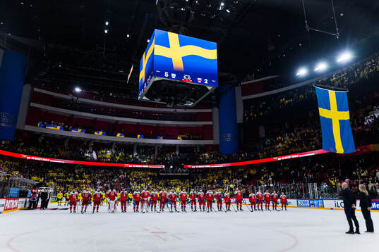Players stand