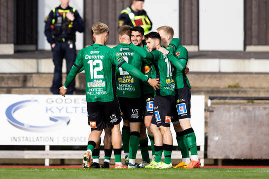 Varbergs Marc Ante Tokich jublar