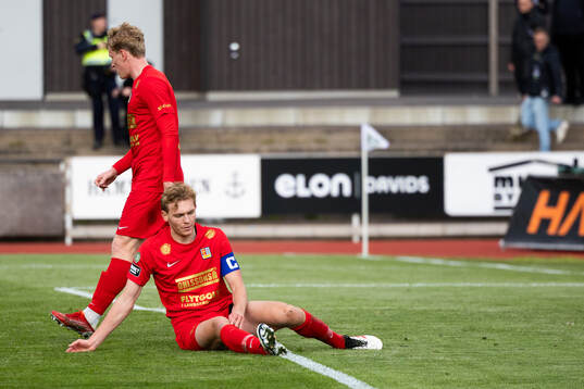 Landskronas Melker Jonsson deppar