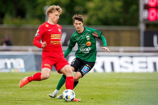 Landskronas Gustaf Bruzelius och Varbergs Olle Edlund
