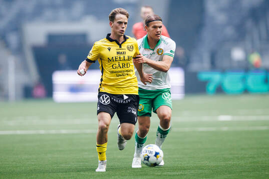 Mjällbys Ludwig Malachowski Thorell och Hammarbys Markus