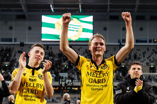 Mjällbys Ludwig Malachowski Thorell jublar