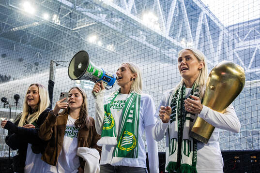 Anna Jøsendal, Smilla Vallotto, Ellen Wangerheim och Alice