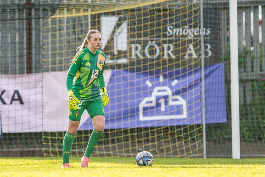 Sveriges målvakt Alice Olsson