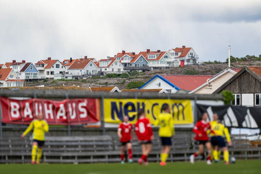Hus bakom Havsvallen